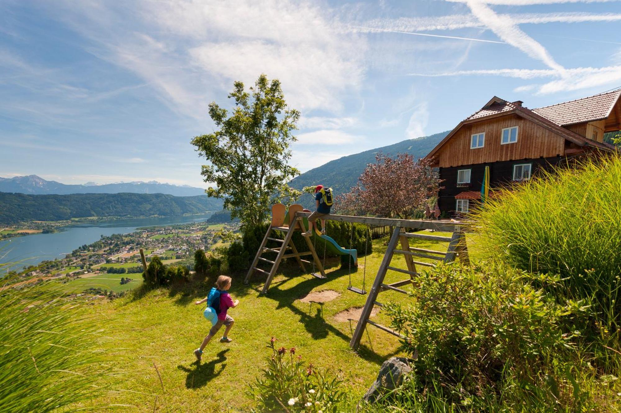 Blaues Haus Ferienwohnung Bodensdorf Ossiacher See Gerlitzen Alpe Zewnętrze zdjęcie