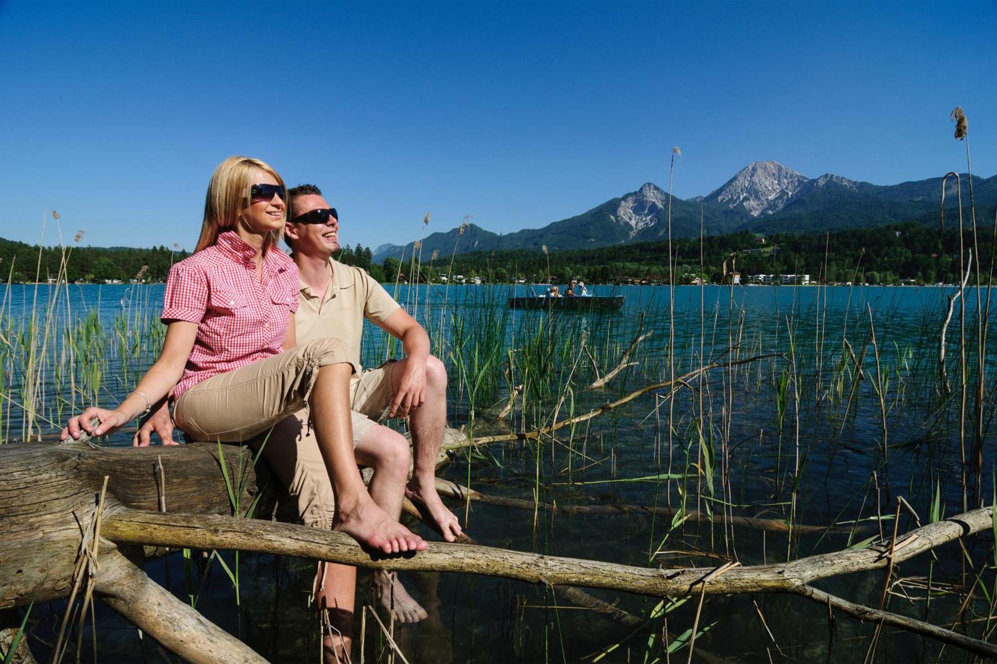 Blaues Haus Ferienwohnung Bodensdorf Ossiacher See Gerlitzen Alpe Zewnętrze zdjęcie