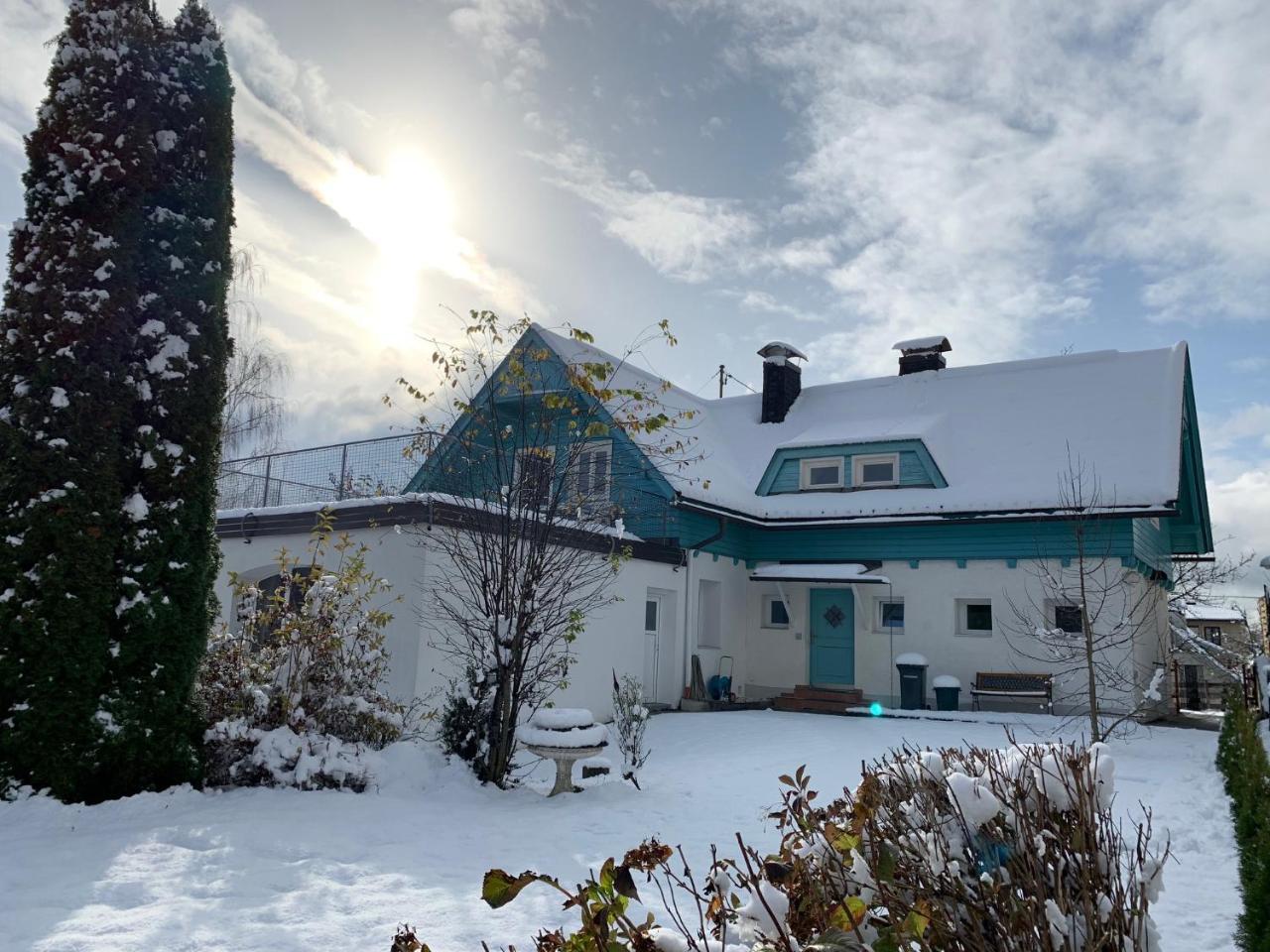 Blaues Haus Ferienwohnung Bodensdorf Ossiacher See Gerlitzen Alpe Zewnętrze zdjęcie